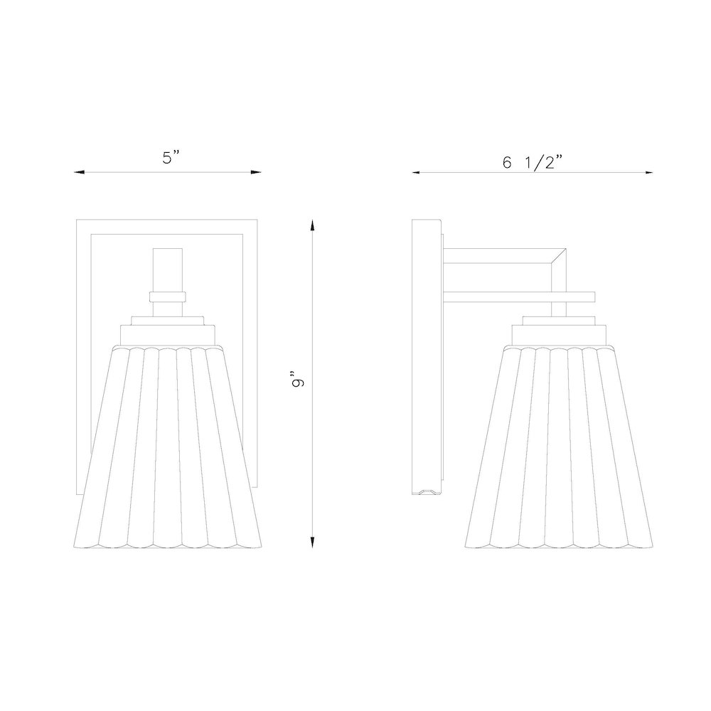 Z-Lite 1 Light Wall Sconce