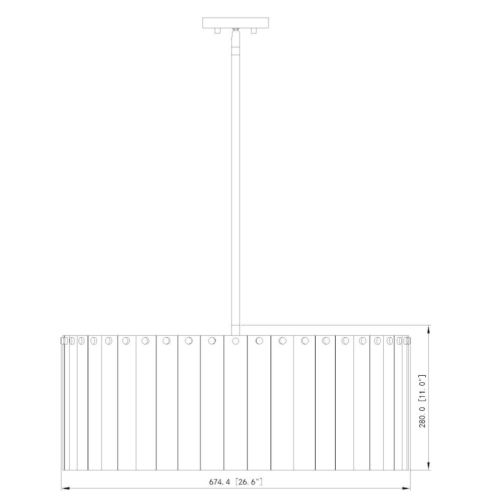 Z-Lite 10 Light Chandelier