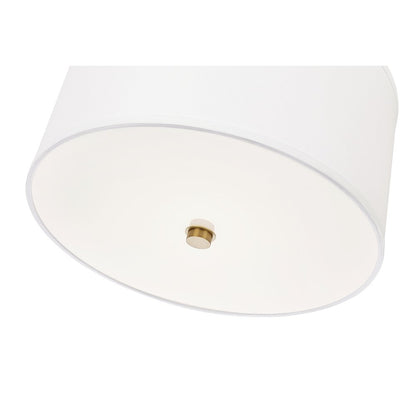 Z-Lite 1 Light Pendant, Modern Gold