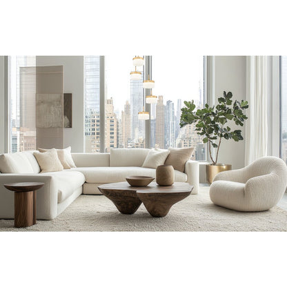 Z-Lite 5 Light Chandelier, Modern Gold