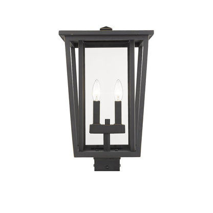 Z-Lite 2 Light Outdoor Post Mount Fixture