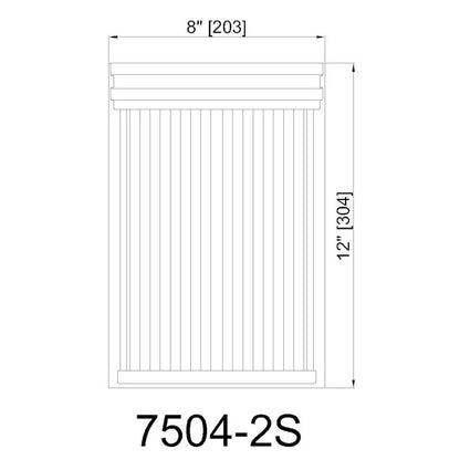 Z-Lite 2 Light Wall Sconce