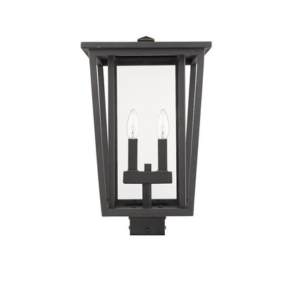 Z-Lite 2 Light Outdoor Post Mount Fixture