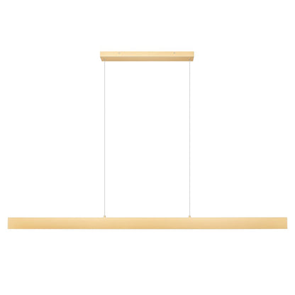 Z-Lite 1 Light Linear Chandelier, Gold