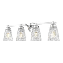 Z-Lite 4 Light Vanity, Chrome