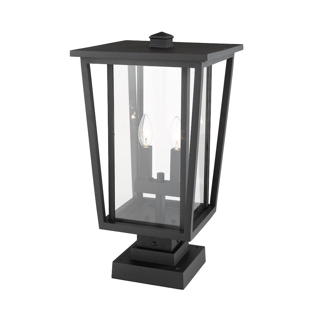 Z-Lite 2 Light Outdoor Pier Mounted Fixture