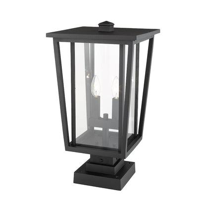 Z-Lite 2 Light Outdoor Pier Mounted Fixture