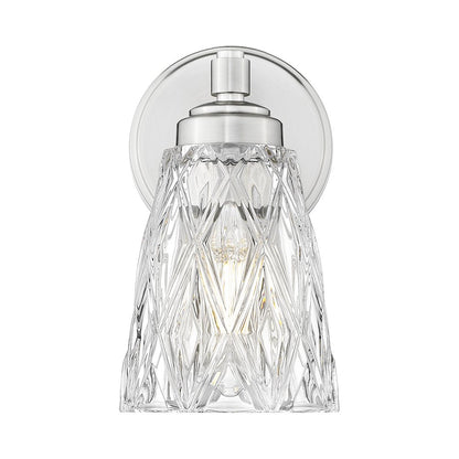 Z-Lite 1 Light Wall Sconce, Brushed Nickel