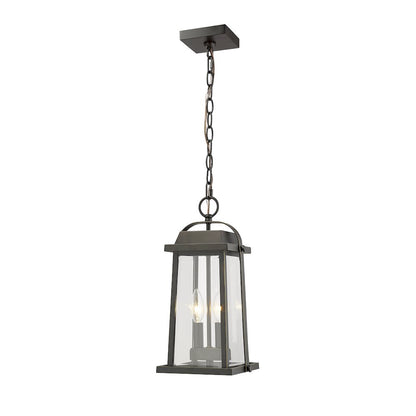 Z-Lite 2 Light Outdoor Chain Mount Ceiling Fixture