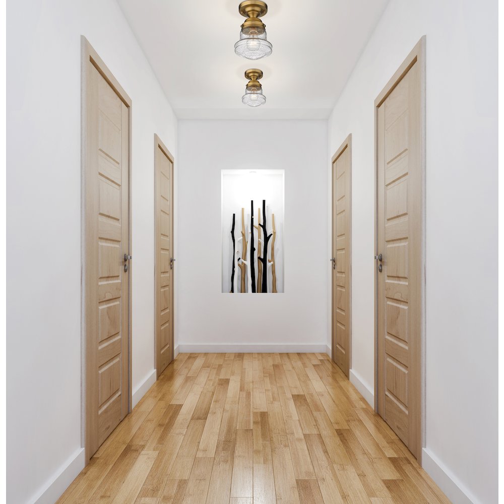 Z-Lite 1 Light Flush Mount