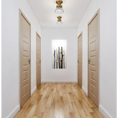 Z-Lite 1 Light Flush Mount