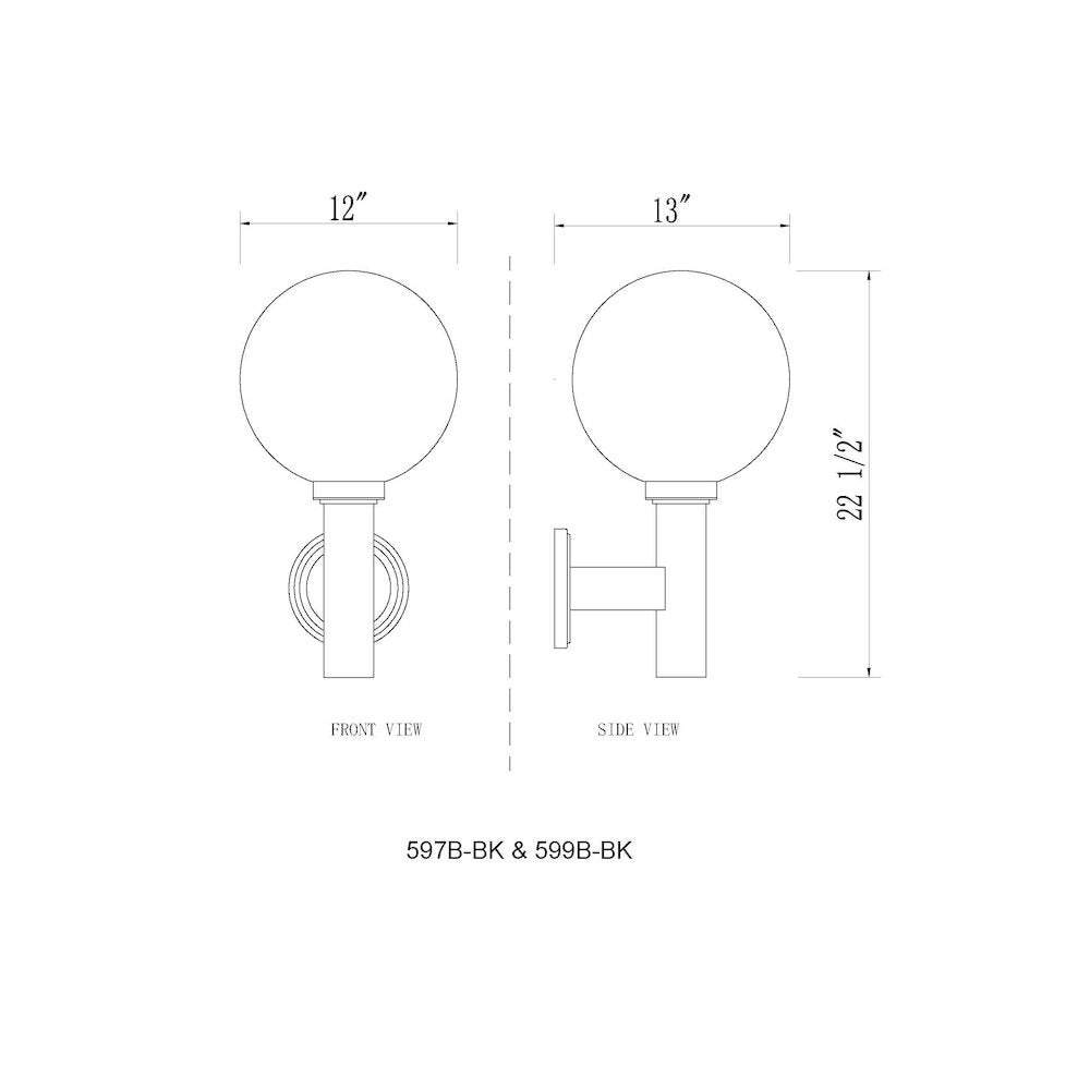 Z-Lite 1 Light Outdoor Wall Light