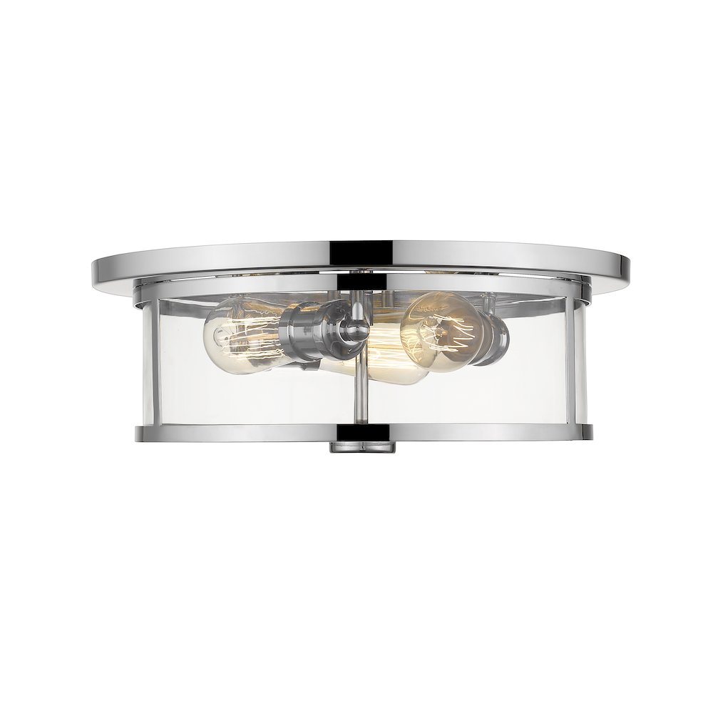 Z-Lite 3 Light Flush Mount