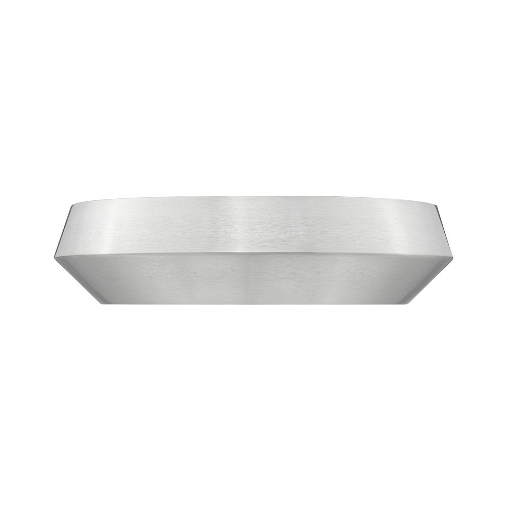 Z-Lite 1 Light Flush Mount, Brushed Nickel