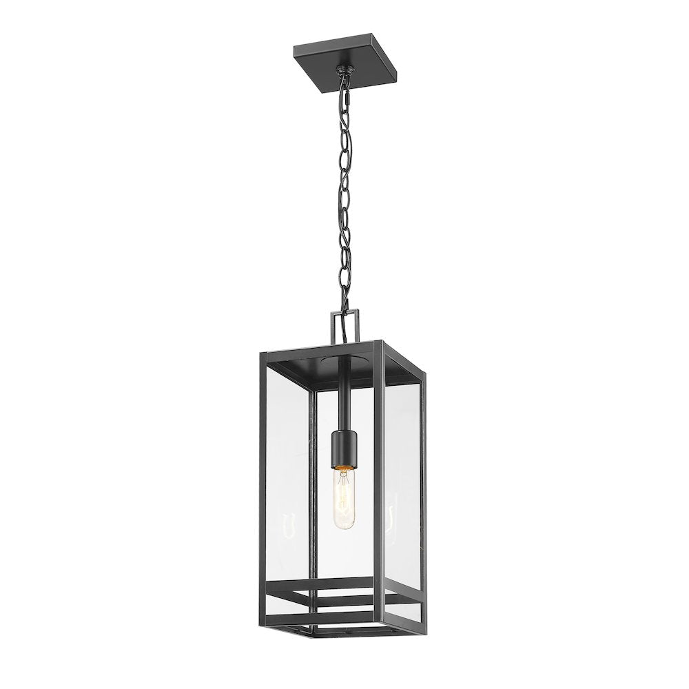Z-Lite 1 Light Outdoor Chain Mount Ceiling Fixture