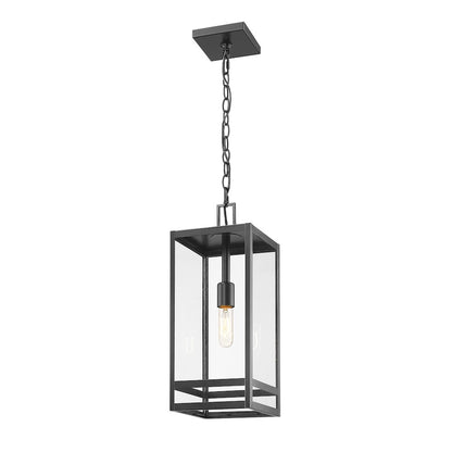 Z-Lite 1 Light Outdoor Chain Mount Ceiling Fixture