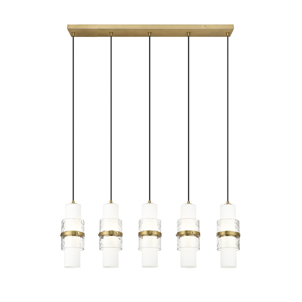 Z-Lite 5 Light Linear Chandelier