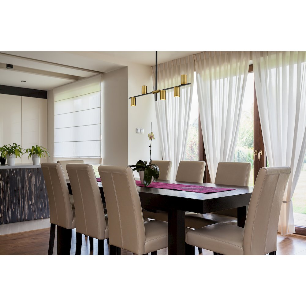Z-Lite 5 Light Linear Chandelier