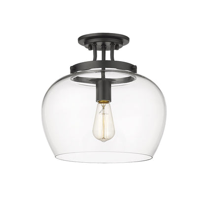 Z-Lite 1 Light Semi Flush Mount