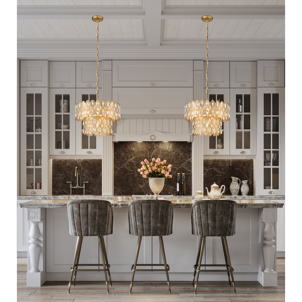 Z-Lite 5 Light Pendant