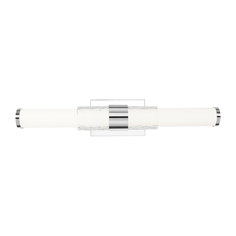 Z-Lite Egon 1 Light Vanity in Chrome color, Steel frame