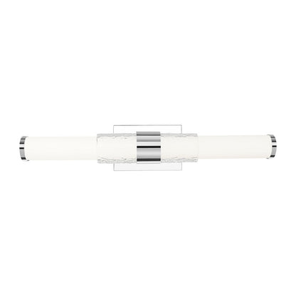 Z-Lite Egon 1 Light Vanity in Chrome color, Steel frame