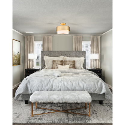 Z-Lite 2 Light Semi Flush Mount