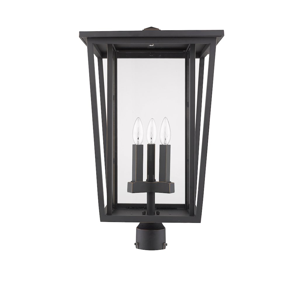 Z-Lite 3 Light Outdoor Post Mount Fixture