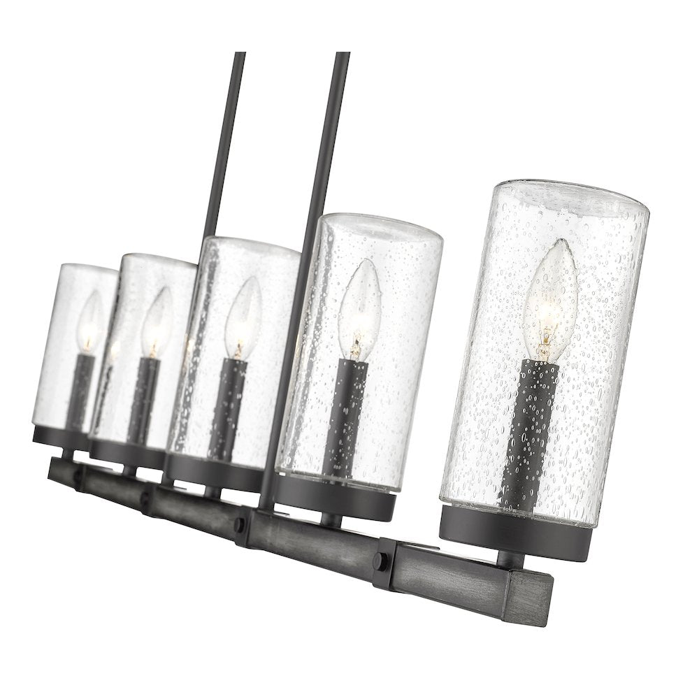 Z-Lite 5 Light Outdoor Linear Chandelier