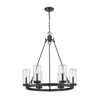 Z-Lite 6 Light Outdoor Chandelier