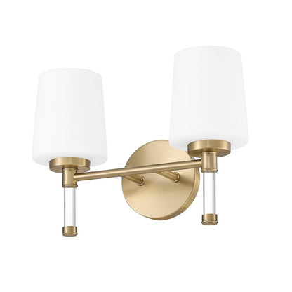Z-Lite 2 Light Vanity, Modern Gold