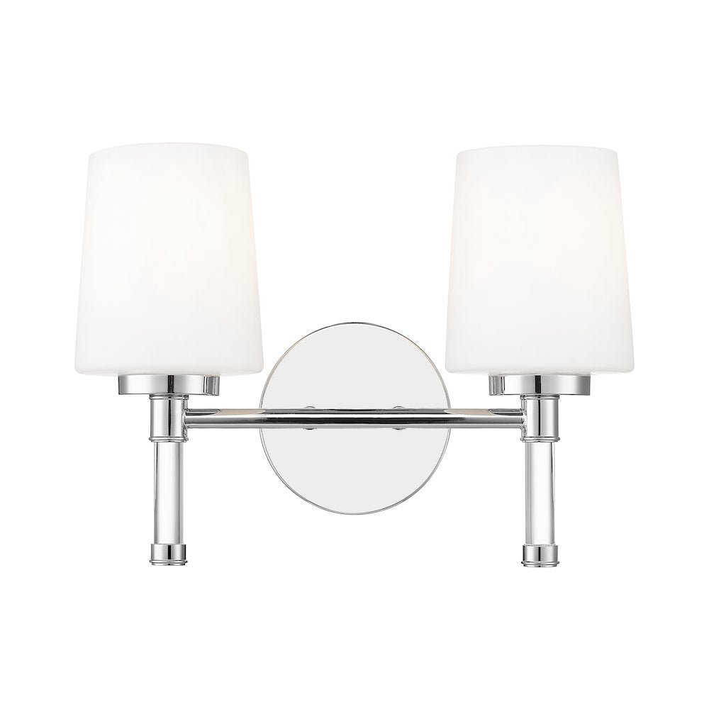 Z-Lite 2 Light Vanity, Chrome