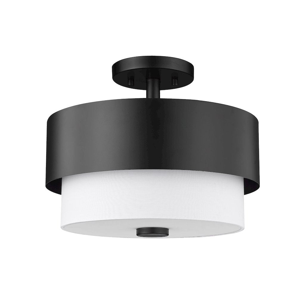 Z-Lite 2 Light Semi Flush Mount