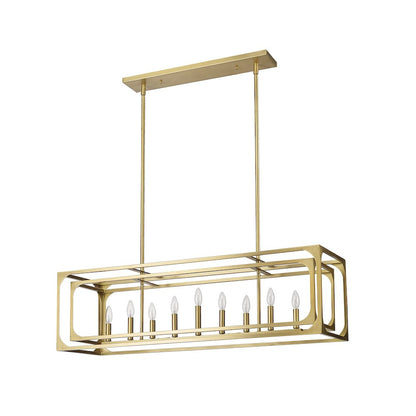 Z-Lite 9 Light Linear Chandelier