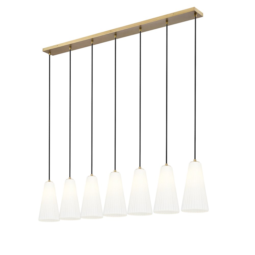 Z-Lite 7 Light Linear Chandelier