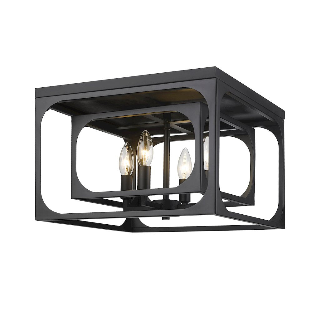 Z-Lite 4 Light Flush Mount