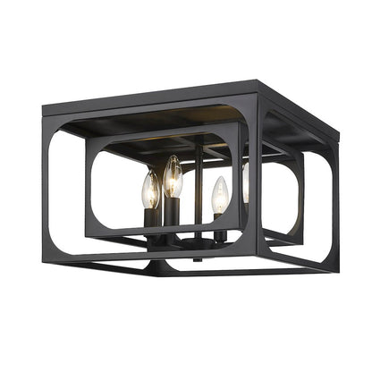 Z-Lite 4 Light Flush Mount