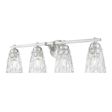 Z-Lite 4 Light Vanity, Brushed Nickel