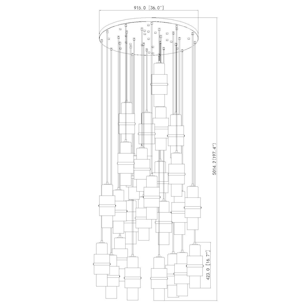 Z-Lite 27 Light Chandelier