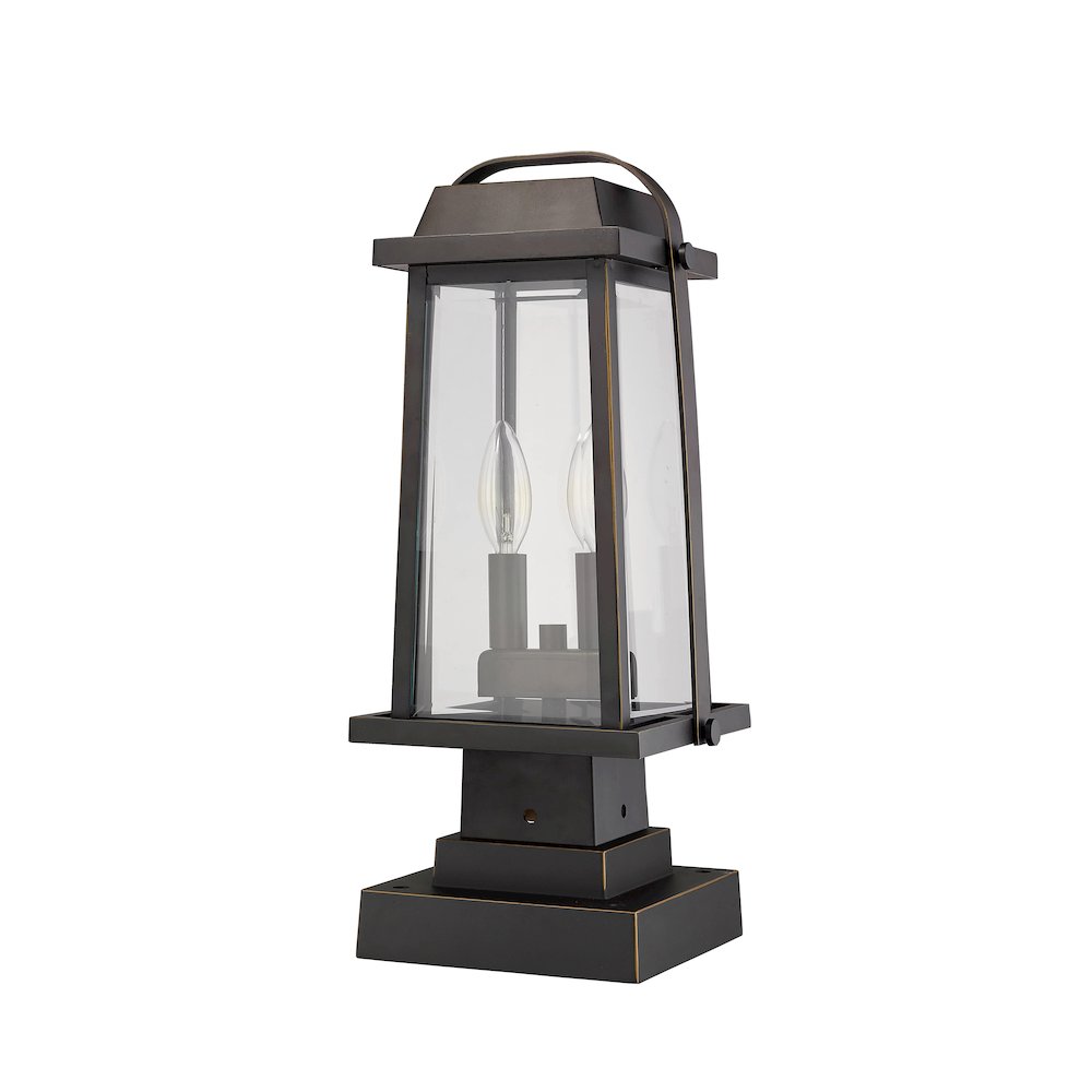 Z-Lite 2 Light Outdoor Pier Mounted Fixture