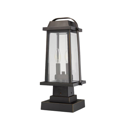 Z-Lite 2 Light Outdoor Pier Mounted Fixture