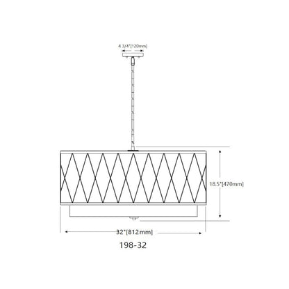 Z-Lite 5 Light Pendant