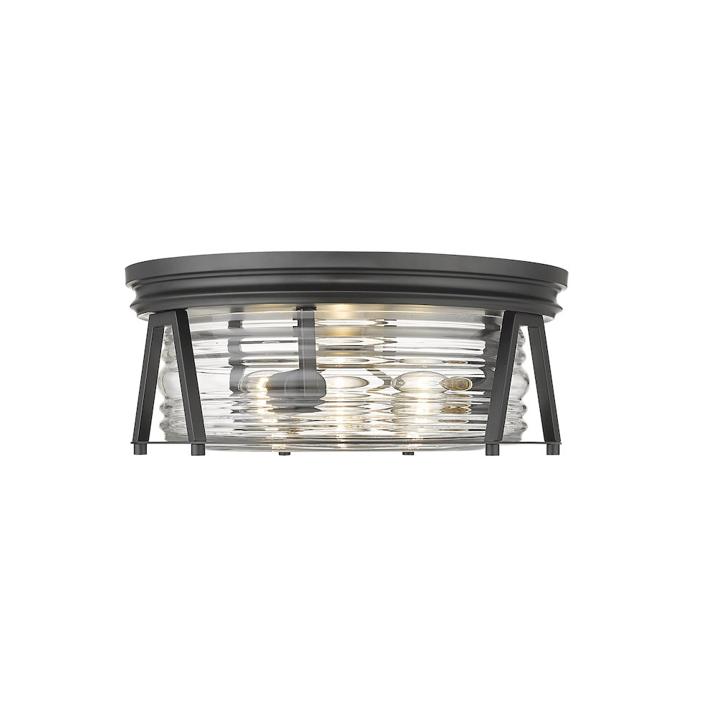 Z-Lite 3 Light Flush Mount