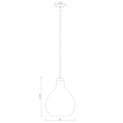Z-Lite 1 Light Pendant