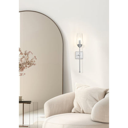 Z-Lite 1 Light Wall Sconce, Brushed Nickel