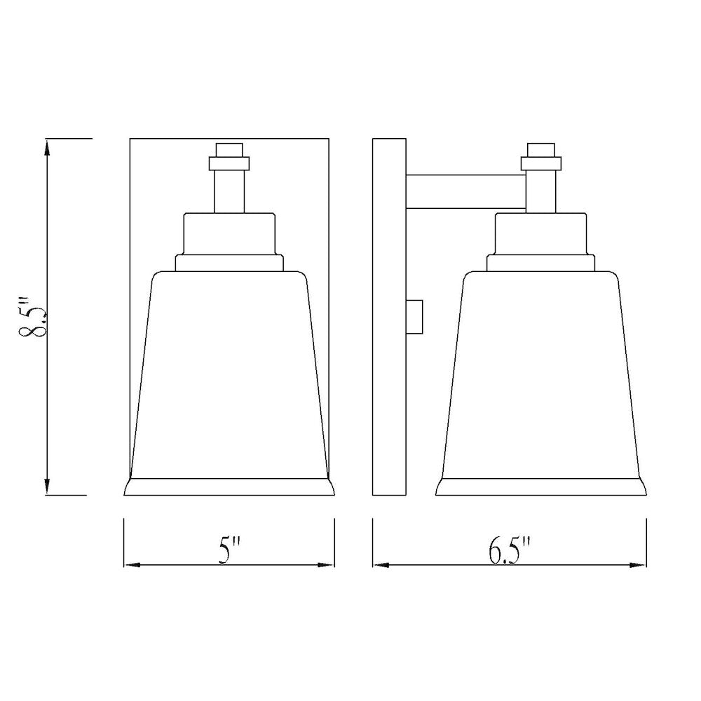 Z-Lite 1 Light Wall Sconce