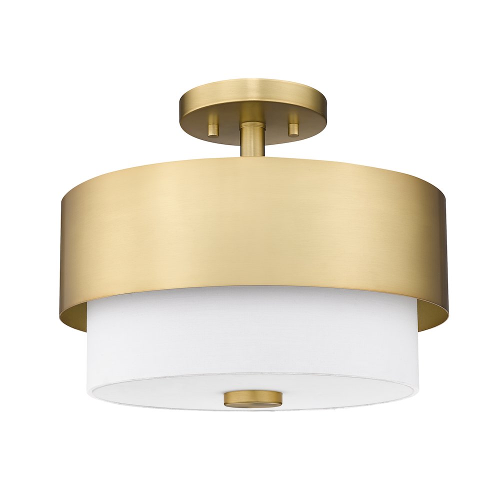 Z-Lite 2 Light Semi Flush Mount