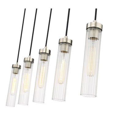 Z-Lite 5 Light Linear Chandelier