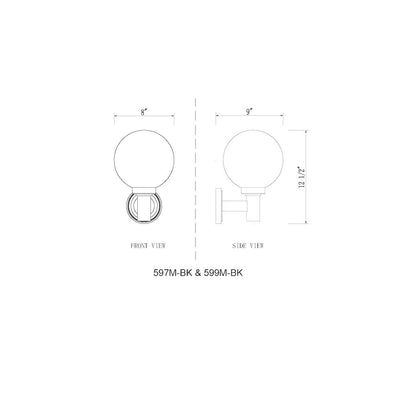 Z-Lite 1 Light Outdoor Wall Light