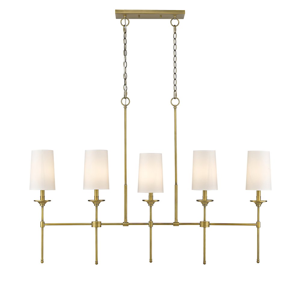 Z-Lite 5 Light Linear Chandelier